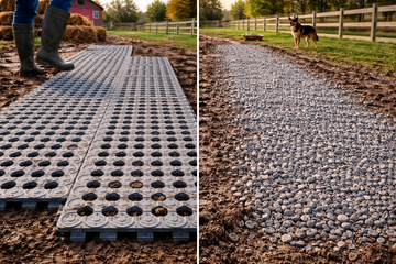 Mud Control Grids vs. Gravel: Which Is the Longer-Term Fix?