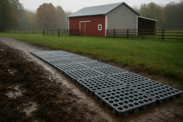 Rainy Michigan Falls Made Easy: Preparing Your Farm with Mud Control Grids Before the Cold Hits