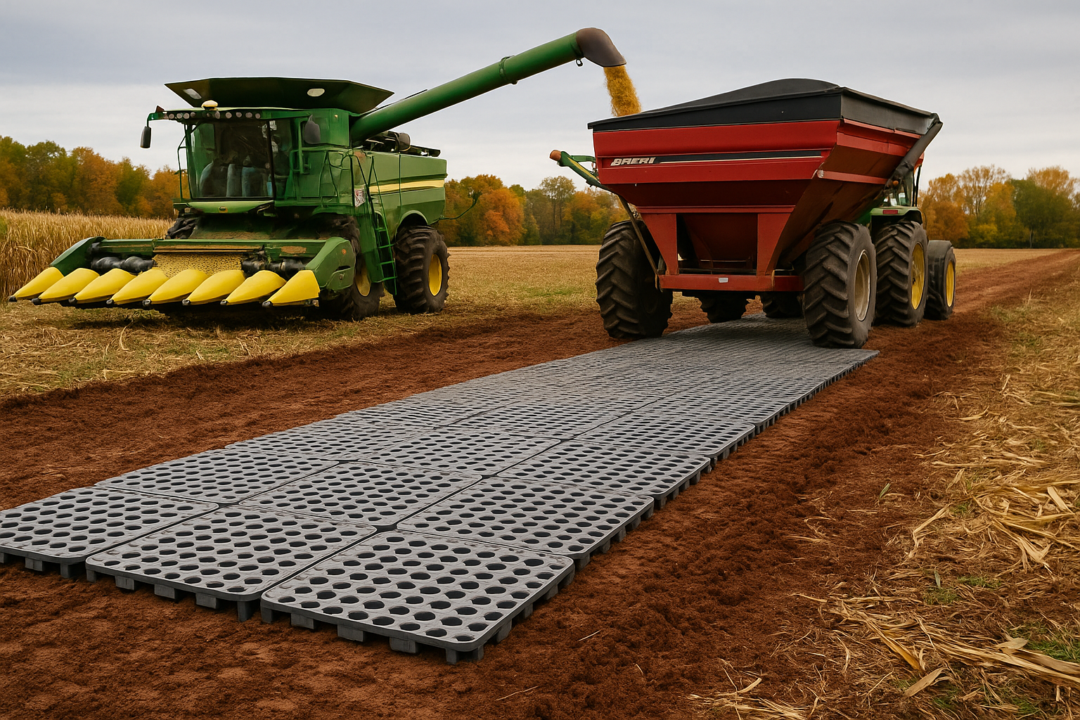 Keep Fall Harvest Mud-Free: How Paddock Slabs Streamline Busy Times on